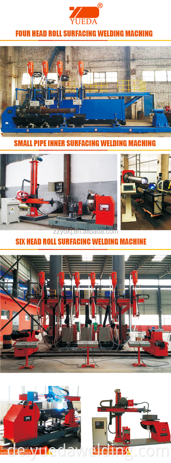 Yuela Automatische kreisförmige Nahtrohrschweißmaschine China Fabrikpreis